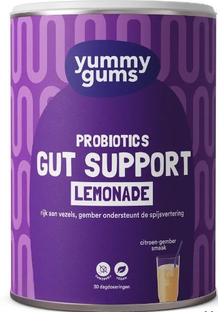 Yummygums Probiotics Gut Support Lemonade 240GR Yummygums Probiotics Gut Support Lemonade 240GR