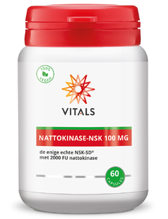 Vitals Nattokinase NSK 100 mg Capsules 60CP Vitals Nattokinase NSK 100 mg Capsules 60CP