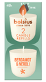 Bolsius Bergamot & Neroli Candle Refills 2ST Bolsius Bergamot & Neroli Candle Refills 2ST