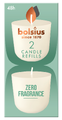 Bolsius Zero Fragnance Candle Refills 2ST