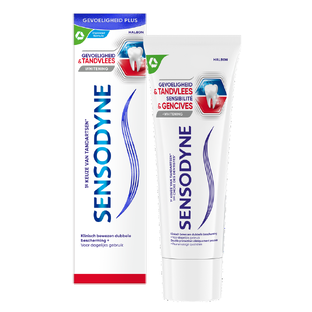 Sensodyne Gevoeligheid & Tandvlees Whitening Tandpasta 75ML Sensodyne Gevoeligheid & Tandvlees Whitening Tandpasta 75ML
