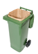 Biomat Papieren Afval Zakken Container 120/140 Liter 25ST container zak