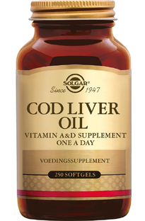 Solgar Cod Liver Oil (Levertraan) Softgels 250SG Solgar Cod Liver Oil (Levertraan) Softgels 250SG
