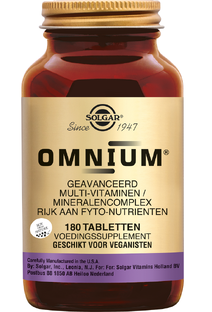 Solgar Omnium® Multivitamine Tabletten 180TB Solgar Omnium® Multivitamine Tabletten 180TB