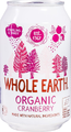 Whole Earth Organic Cranberry Soda 330ML