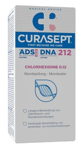 Curasept ADS DNA 212 Chloorhexidine 0.12% Mondwater 200ML Curasept ADS DNA 212 Chloorhexidine 0.12% Mondwater 200ML
