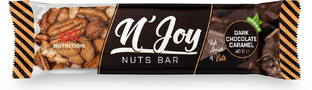 XXL Nutrition N'Joy Nuts Bar Dark Chocolate Caramel Vegan 40GR 