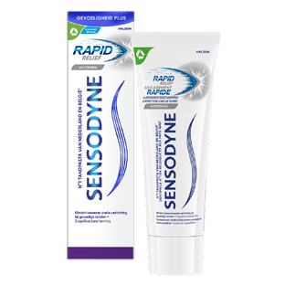Sensodyne Rapid Relief Whitening Tandpasta 75ML Sensodyne Rapid Relief Whitening Tandpasta 75ML