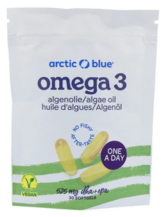 Arctic Blue Omega-3 Algenolie Softgel 30SG 