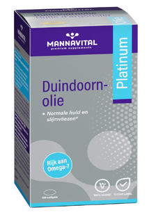 MannaVital Duindoornolie Platinum Softgels 150SG MannaVital Duindoornolie Platinum Softgels 150SG