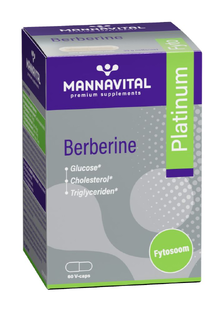 MannaVital Berberine Platinum Capsules 60VCP 