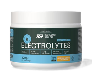 The Green Athlete Elektrolytes Orange & Lemon Poeder 320GR 