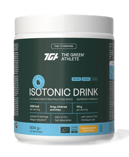 The Green Athlete Isotonic Drink Bio Poeder 504GR 