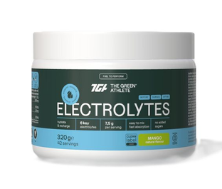 The Green Athlete Elektrolytes Mango Poeder 320GR  The Green Athlete Elektrolytes Mango Poeder 320GR