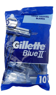 Gillette Blue II Wegwerpmesjes 10ST 
