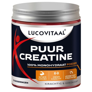 Lucovitaal Creatine Monohydraat Poeder Puur 210GR Lucovitaal Creatine Monohydraat Poeder Puur 210GR