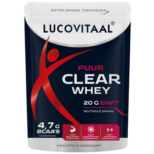 Lucovitaal Clear Whey Puur Poeder 175GR Lucovitaal Clear Whey Puur Poeder 175GR
