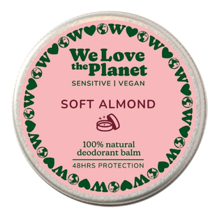 We Love The Planet Soft Almond Deodorant Balm 35GR 