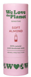 We Love The Planet Soft Almond Deodorant Stick 40GR 