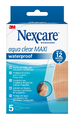 Nexcare Aqua Clear Maxi Waterproof Bandages 5ST Nexcare Aqua Clear Maxi Waterproof Bandages 5ST