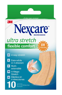 Nexcare Ultra Stretch Flexible Comfort Bandages 10cm x 6cm 10ST 