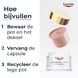 Eucerin Hyaluron-Filler + Elasticity Dagcrème Rose SPF30 Navulling 50ML hoe te gebruiken