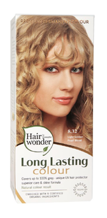 Hairwonder Long Lasting Colour  8.32 Light Golden Pearl Blond 100ML 