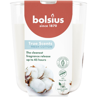 Bolsius True Scents Fresh Cotton 1ST Bolsius True Scents Fresh Cotton 1ST