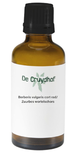 Cruydhof Berberis Vulgaris Cort rad/Zuurbes Wortelschors Druppels 50ML 