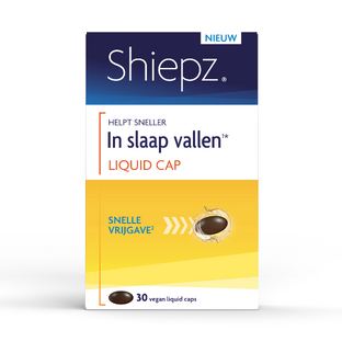 Shiepz Helpt Sneller In Slaap Vallen Capsules 30CP Shiepz Helpt Sneller In Slaap Vallen Capsules 30CP