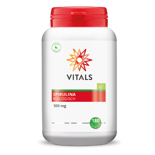 Vitals Spirulina Biologisch 500mg Tabletten 180TB Vitals Spirulina Biologisch 500mg Tabletten 180TB
