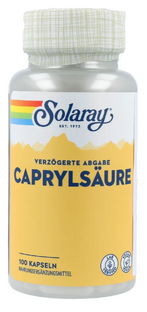 Solaray Caprylzuur Capsules 100ST Solaray Caprylzuur Capsules 100ST