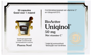 Pharma Nord BioActive Uniqinol 50mg QH Capsules 30CP Pharma Nord BioActive Uniqinol 50mg QH Capsules 30CP