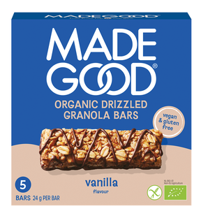 MadeGood Vanilla Granola Bars 5ST 