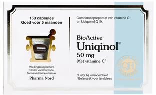Pharma Nord BioActive Uniqinol 50mg QH Capsules 150CP Pharma Nord BioActive Uniqinol 50mg QH Capsules 150CP