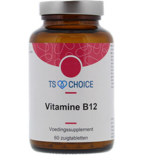 TS Choice Vitamine B12 Zuigtabletten 60TB TS Choice Vitamine B12 Zuigtabletten 60TB