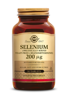 Solgar Selenium 200 mcg Tabletten 50TB Solgar Selenium 200 mcg Tabletten 50TB