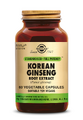 Solgar Ginseng Korean Root Extract Capsules 60VCP