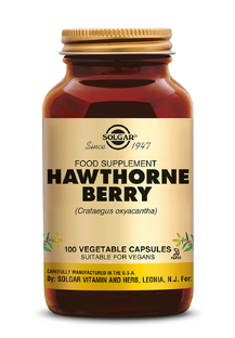 Solgar Hawthorne (Meidoorn) Berry Capsules 100VCP Solgar Hawthorne (Meidoorn) Berry Capsules 100VCP