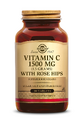 Solgar Vitamine C with Rose Hips (Rozenbottel) 1500 mg Tabletten 90TB