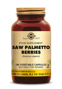 Solgar Saw Palmetto (Zaagpalm) Berries Capsules 100VCP  Solgar Saw Palmetto (Zaagpalm) Berries Capsules 100VCP