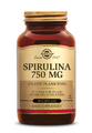 Solgar Spirulina (Alg) 750 mg Capsules 80VCP