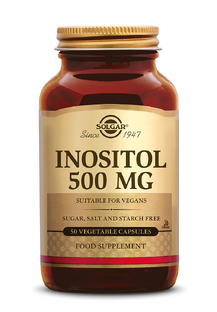 Solgar Inositol 500 mg Capsules 50VCP 