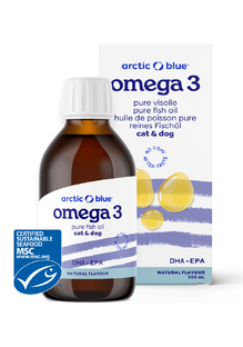 Arctic Blue Omega 3 Pure Visolie Cat & Dog Olie 300ML 