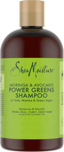 Shea Moisture Moringa & Avocado Power Greens Shampoo 384ML 
