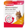 Beaphar Wormmiddel all-in-one Kat 2ST Beaphar Wormmiddel all-in-one Kat 2ST