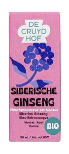 Cruydhof Siberisch Ginseng Eleutherococcus Senticosus Bio Druppels 50ML Cruydhof Siberisch Ginseng Eleutherococcus Senticosus Bio Druppels 50ML