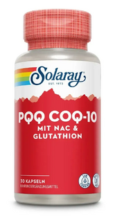Solaray PQQ, CoQ10 met NAC en Glutathion Capsules 30CP Solaray PQQ, CoQ10 met NAC en Glutathion Capsules 30CP