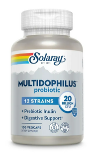Solaray Multidophilus Probiotic 12 Capsules 100VCP 