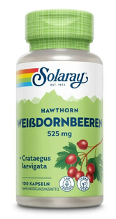 Solaray Meidoornbessen Capsules 100CP Solaray Meidoornbessen Capsules 100CP